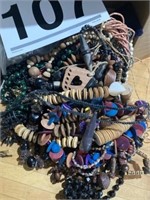 Large lot of necklaces and earrings