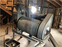 Seed Treating Tumbler W/ 2 Bag Dust Collector