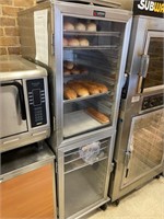(3) Aluminum Bread Cabinets