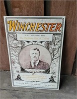 Winchester Metal Sign (Reproduction)