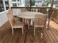 7PC OUTDOOR DINING SET