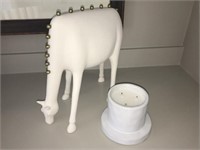 2PC HORSE & CANDLE DECO