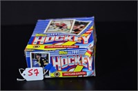 Box of 1991 Topps Hockey Unopened Wax Packs