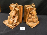 Bookends w/Violins; No Markings;