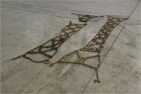 (2) Tractor Chains, Approx 18"x130"