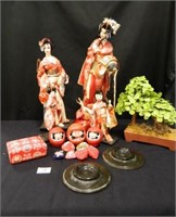 Asian Dolls; Asian Décor; Assorted Items;