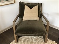 WOODEN ARM CHAIR