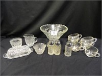 Glassware/Serving Pieces; (14);