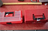 2 Red Tools Boxes