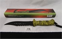 Tac Xtreme Knife; w/Sheath; China;