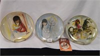 DeGrazia Children's Series Plates; 1970's -1980's;