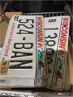 American Dairyland license plates