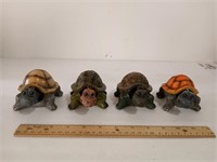 4 New Bobble Head Turtles