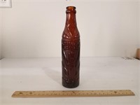 Embossed Chocolate Soldier Soda Bottle