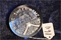 "Home Sweet Home" paperweight Millville
