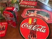 Assorted John Deere & Coca-Cola Display Pieces