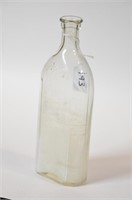 9 1/2" Bottle 3XVI Embossed Embalming Bottle