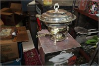 SILVERPLATED CHAFING DISH