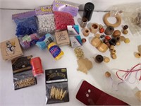 Lot of Craft Beads & Accessories