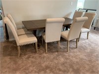 7 PC TABLE & CHAIRS