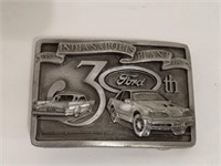 Ford 30th Indianapolis Plant Belt Buckle