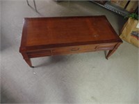 Coffee Table on Casters, has drawer