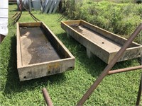4-Concrete Feed Troughs