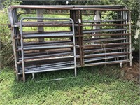 18-10' Livestock Panels & 1-4' Gate
