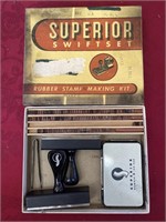 Superior swiftset rubber stamp making kit