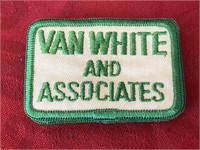 7 van white and associates patches 3" x 2”