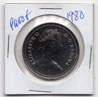 1980 Canada Proof Dollar