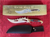 Gator Back IV Knife -  Frost Cutlery