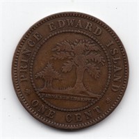 1871 PEI One Cent