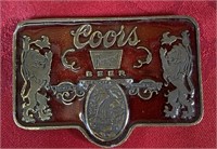 Vintage Coors Beer Belt Buckle