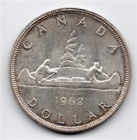 1962 Canada Silver Dollar