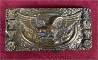 1976 Bald eagle belt buckle