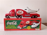 2000 Coca-Cola Holiday Helicopter Carrier Truck
