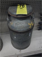 Dairymens League Milk Can