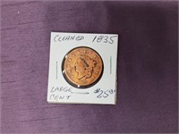 1835 Large Cent