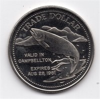 1981 Campbellton NB Trade Dollar