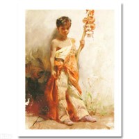 "The Young Peddler" Limited Edition Giclee by Pino