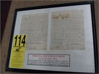 1874 Vigilent Fire Co. Document