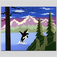 "Orca" Limited Edition Giclee on Canvas by Larissa