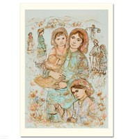 "Family in the Field" Limited Edition Lithograph b