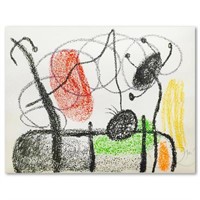 Joan Miro (1893-1983), "Plate 19" from "Album 21"