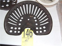 Cast iron Tractor Seat