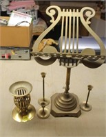 Brass Table Top Music Stand