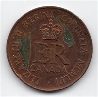 1953 Canada Queen Elizabeth Coronation Medal