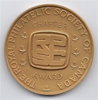 Royal Philatelic Society of Canada Gold Medal