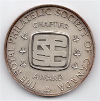 Royal Philatelic Society of Canada Silver Medal